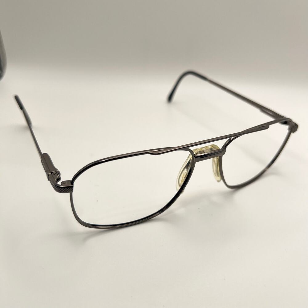 Stetson 178 Zyloware 058 Eyeglasses FRAME Gunmetal Gray 57-16-150 Excellent Cond